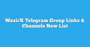 Read more about the article WazirX Telegram Group Links & Channels New List